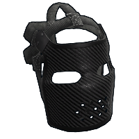 Buy Rust metal facemask Carbon Facemask skin