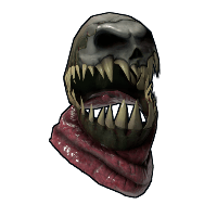 Buy Rust burlap headwrap Tooth Monster Headwrap skin