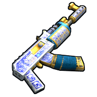 Buy Rust ak47u Porcelain AR skin