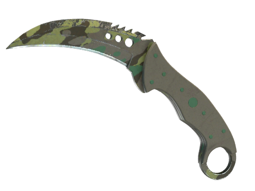 Buy CS2 knife ★ StatTrak™ Talon Knife | Boreal Forest (Field-Tested) skin