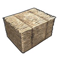 Buy Rust wooden box Hay Storage skin