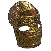 Buy Rust metal facemask Legendary Gold Facemask skin