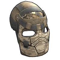 Buy Rust metal facemask Desert Raiders Facemask skin