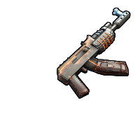 Buy Rust ak47u Pixel AR skin