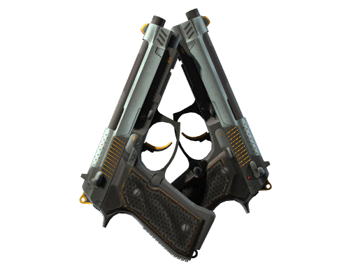 Buy CS2 pistol Dual Berettas | Ventilators (Factory New) skin