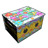 Buy Rust wooden box Easter Chicken Small Box skin
