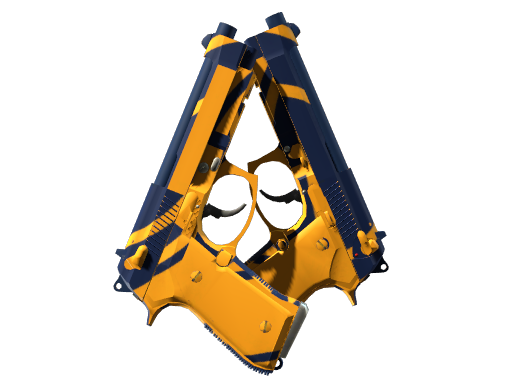 Buy CS2 pistol StatTrak™ Dual Berettas | Marina (Minimal Wear) skin