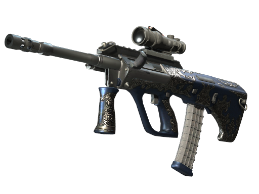 Buy CS2 rifle StatTrak™ AUG | Aristocrat (Well-Worn) skin