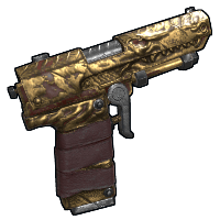 Buy Rust semi auto pistol Golden Dragon skin