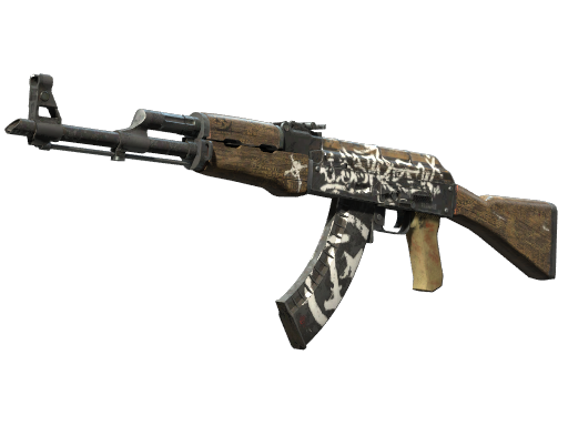 Buy CS2 rifle AK-47 | Wasteland Rebel (Well-Worn) skin
