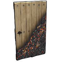 Buy Rust wooden door Smouldering Door skin