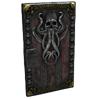 Buy Rust sheet metal door Trophy Pirate Door skin
