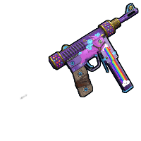 Buy Rust smg Rainbow Pony SMG skin