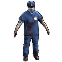 Buy Rust clothing Surgeon Scrubs skin