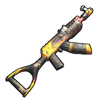 Buy Rust ak47u Dark Flames skin