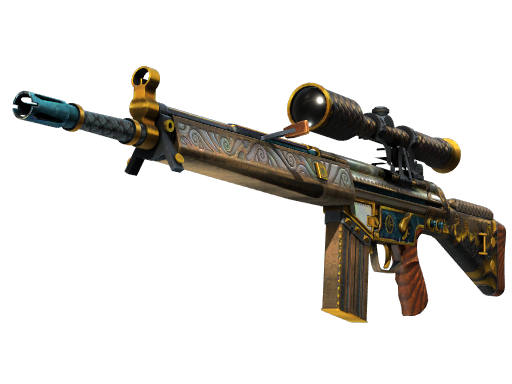 Buy CS2 sniper rifle G3SG1 | High Seas (Minimal Wear) skin