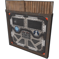Buy Rust misc Space Base Sheet Metal Double Door skin