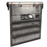 Buy Rust misc Brutalist Garage Door skin