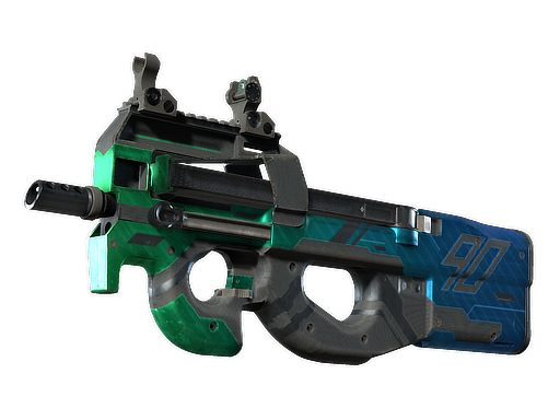 Buy CS2 smg StatTrak™ P90 | Wave Breaker (Well-Worn) skin