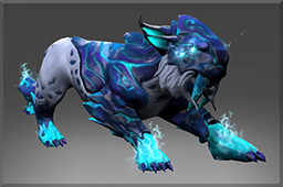 Buy Dota 2 wearable Inscribed Sapphire Sabre-Lynx skin