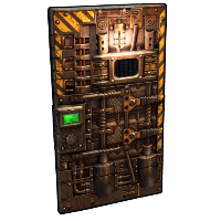 Buy Rust sheet metal door Junkernaught Metal Door skin