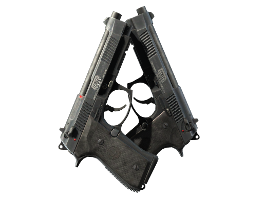 Buy CS2 pistol Dual Berettas | Elite 1.6 (Factory New) skin