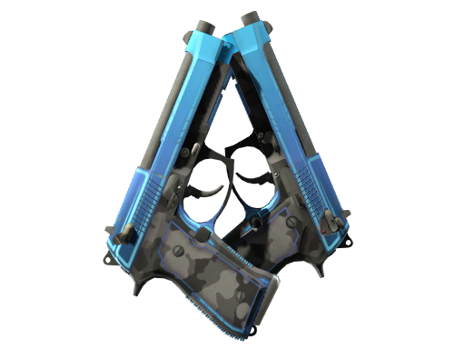Buy CS2 pistol StatTrak™ Dual Berettas | Urban Shock (Factory New) skin