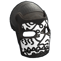 Buy Rust metal facemask Doodle Metal Facemask skin