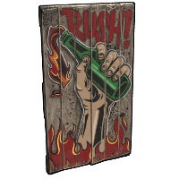 Buy Rust wooden door Molotov Wooden Door skin