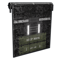 Buy Rust misc Reinforced Garage Door skin