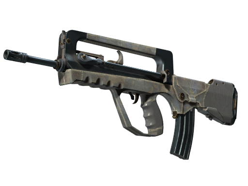 Buy CS2 rifle FAMAS | Half Sleeve (Well-Worn) skin