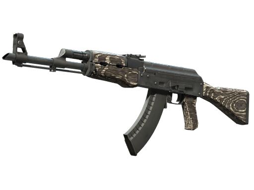 Buy CS2 rifle AK-47 | Black Laminate (Well-Worn) skin