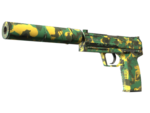 Buy CS2 pistol USP-S | Overgrowth (Well-Worn) skin