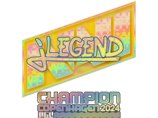 Buy CS2 sticker Sticker | jL (Holo, Champion) | Copenhagen 2024 skin