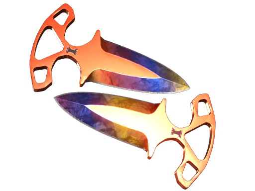 Buy CS2 knife ★ StatTrak™ Shadow Daggers | Marble Fade (Factory New) skin