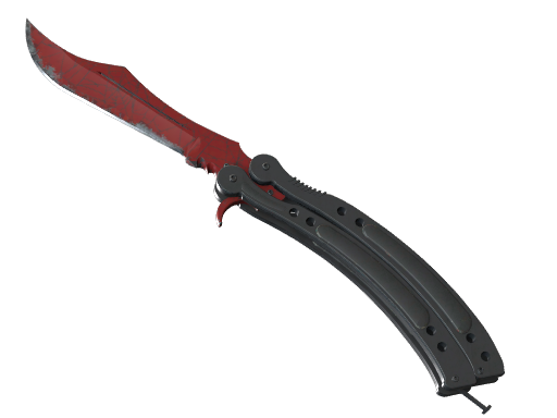 Buy CS2 knife ★ Butterfly Knife | Crimson Web (Field-Tested) skin