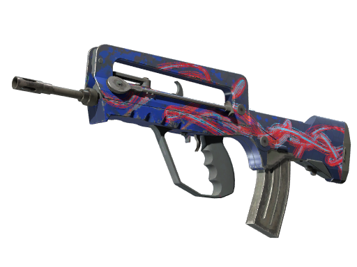 Buy CS2 rifle StatTrak™ FAMAS | Afterimage (Minimal Wear) skin