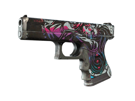 Buy CS2 pistol StatTrak™ Glock-18 | Neo-Noir (Battle-Scarred) skin
