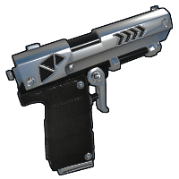 Buy Rust semi auto pistol Chrome SAP skin