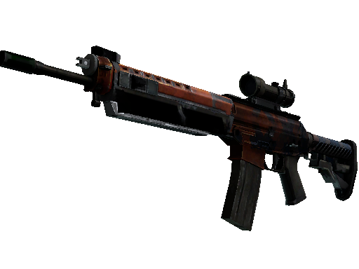 Buy CS2 rifle SG 553 | Danger Close (Battle-Scarred) skin
