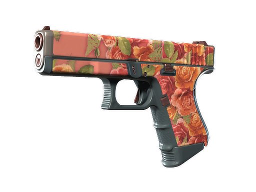 Buy CS2 pistol Glock-18 | Coral Bloom (Minimal Wear) skin