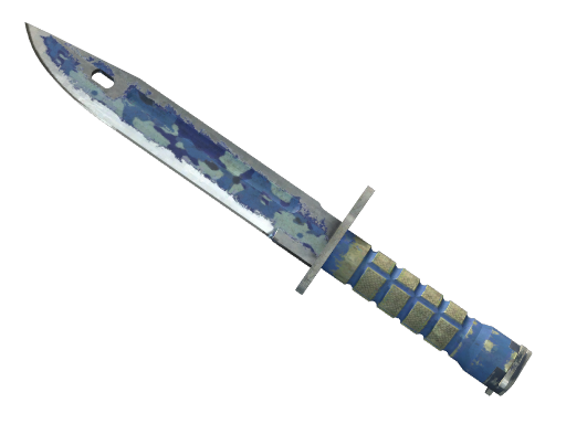 Buy CS2 knife ★ Bayonet | Bright Water (Battle-Scarred) skin