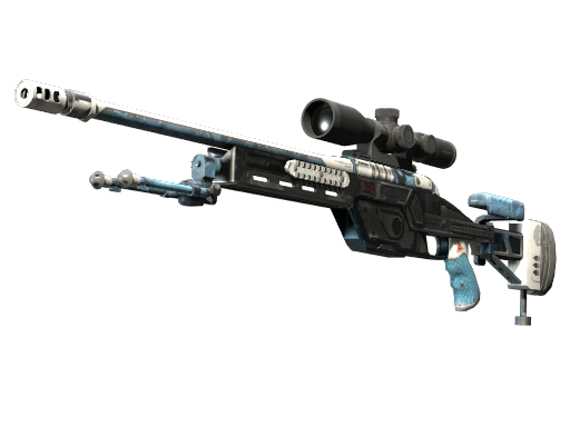 Buy CS2 sniper rifle StatTrak™ SSG 08 | Ghost Crusader (Field-Tested) skin