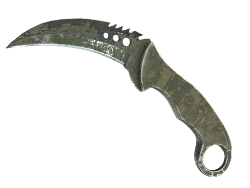 Buy CS2 knife ★ StatTrak™ Talon Knife | Safari Mesh (Battle-Scarred) skin