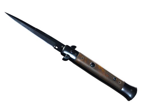Buy CS2 knife ★ StatTrak™ Stiletto Knife | Blue Steel (Well-Worn) skin