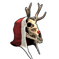 Buy Rust clothing Rudolph Skull Mask skin