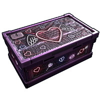 Buy Rust large wooden box Valentine's Box skin