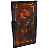 Buy Rust armored metal door Molten Visage Armored Door skin