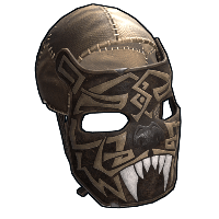 Buy Rust metal facemask Desert Beast Facemask skin