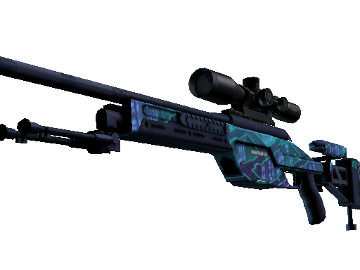 Buy CS2 sniper rifle SSG 08 | Mainframe 001 (Battle-Scarred) skin